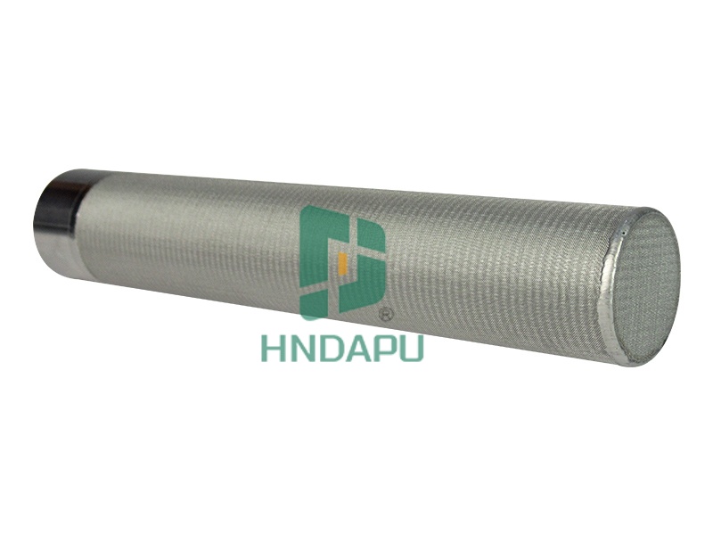 316不銹鋼燒結網濾芯 精度10微米呼吸口過濾